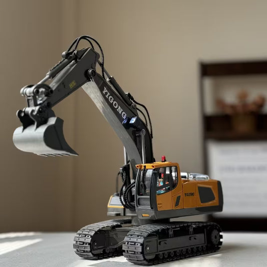 Bulldozer/Excavator Construction Vehicle with Alloy Metal Body