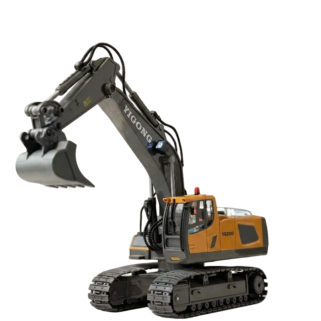 Bulldozer/Excavator Construction Vehicle with Alloy Metal Body