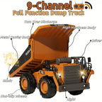Controlled Dump Truck Featuring Lights And Sounds