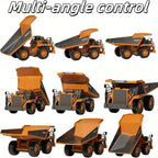 Controlled Dump Truck Featuring Lights And Sounds